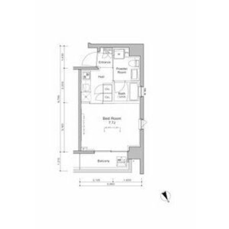 浅草橋駅 徒歩2分 9階の物件間取画像